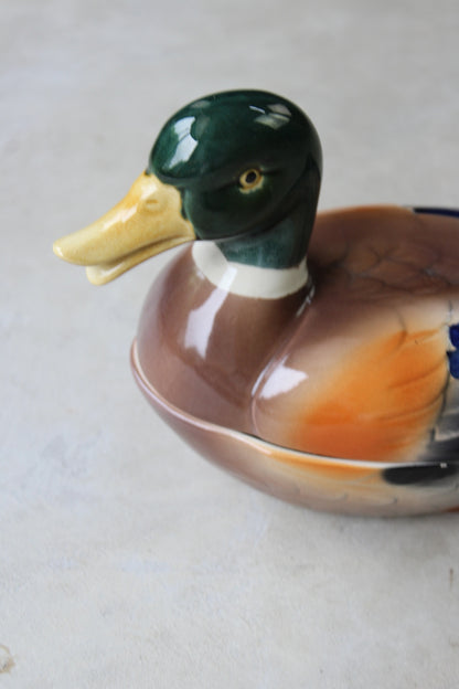 Ceramic Duck Dish & Lid - Kernow Furniture