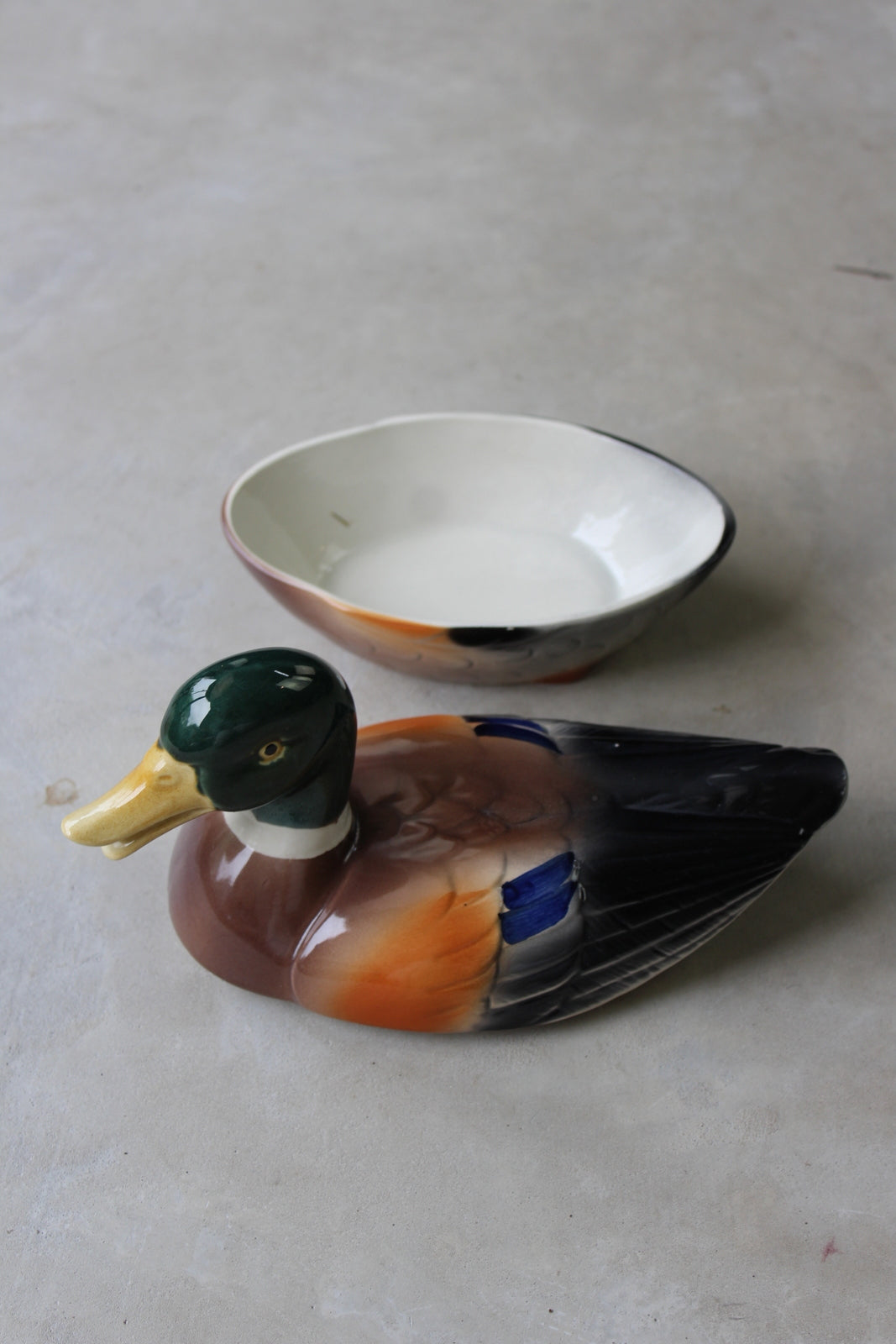 Ceramic Duck Dish & Lid - Kernow Furniture