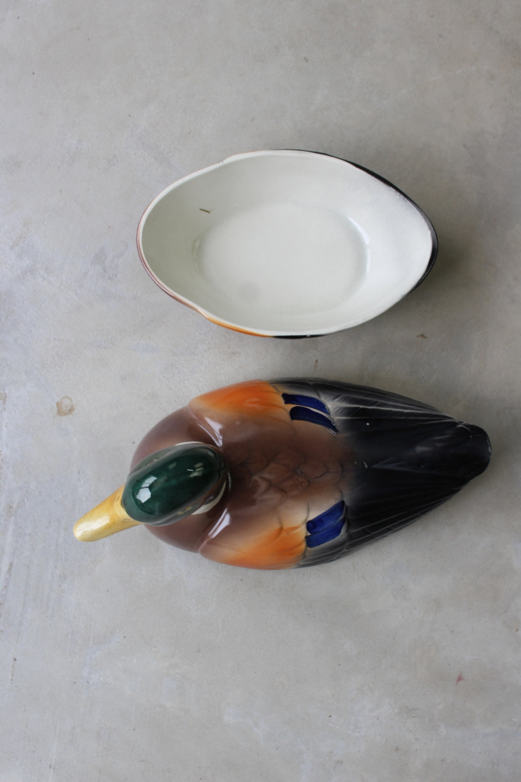 Ceramic Duck Dish & Lid - Kernow Furniture