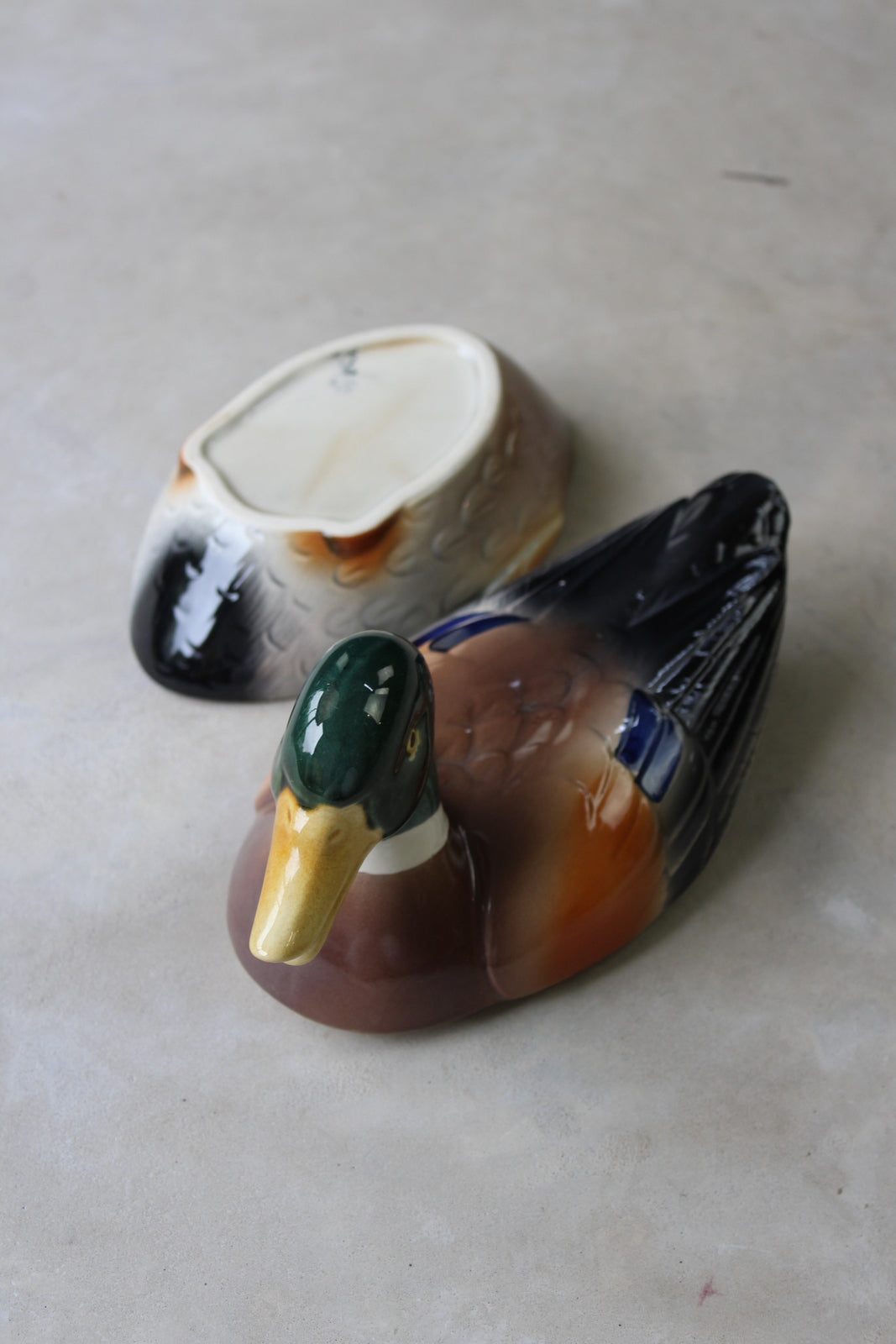 Ceramic Duck Dish & Lid - Kernow Furniture