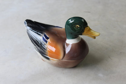 Ceramic Duck Dish & Lid - Kernow Furniture