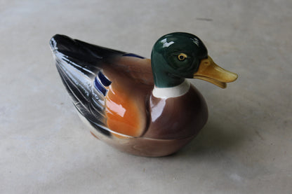 Ceramic Duck Dish & Lid - Kernow Furniture