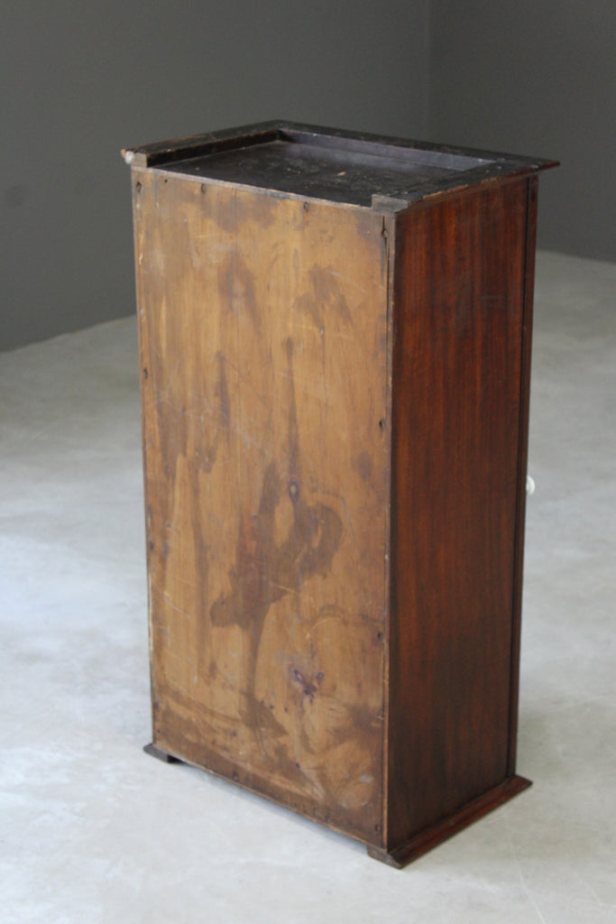 Antique Counter Top Glazed Cabinet - Kernow Furniture