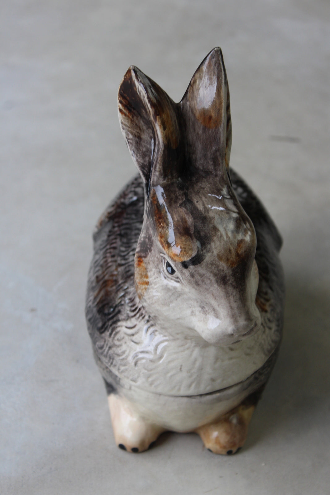 Ceramic Rabbit Dish & Lid - Kernow Furniture