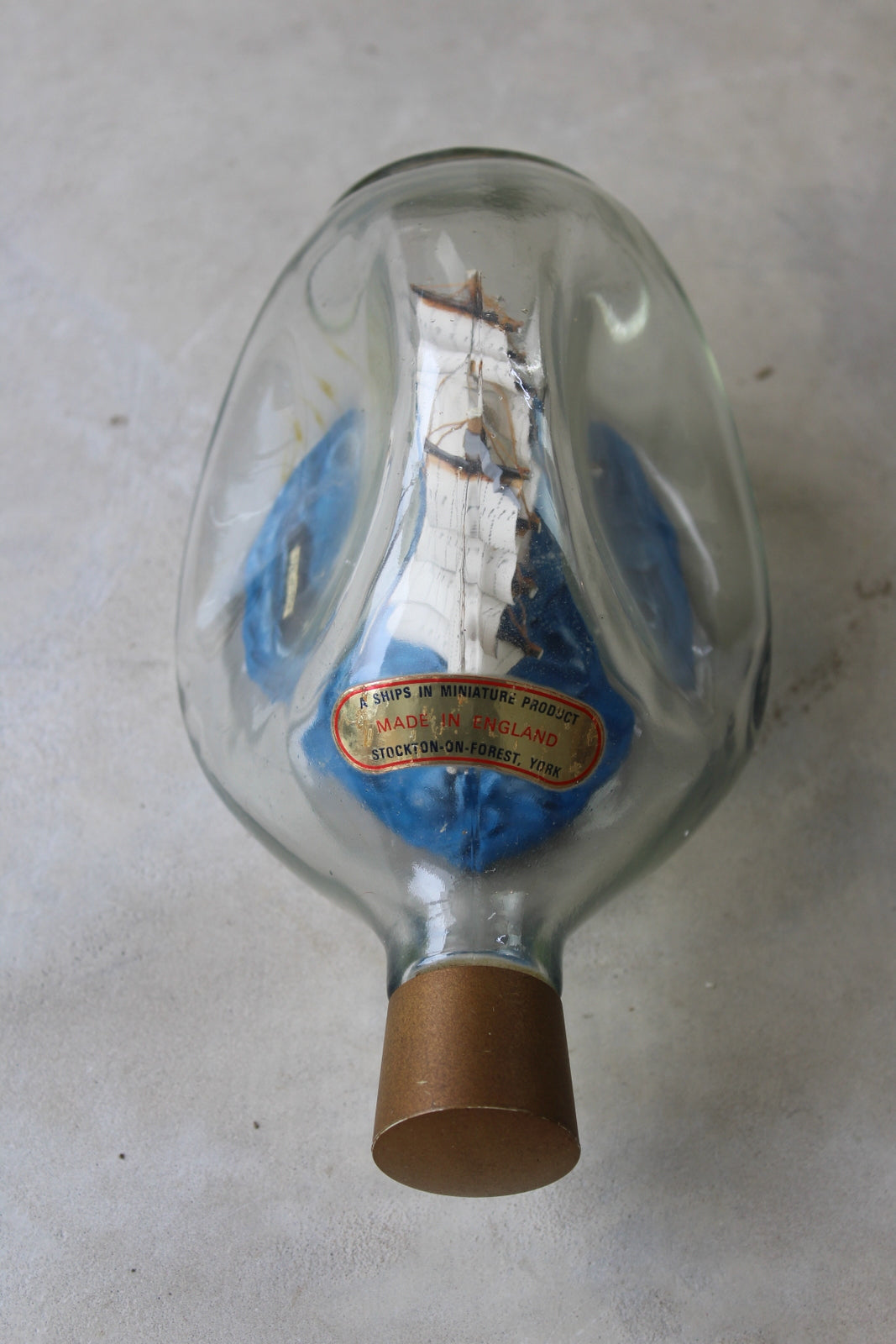 Ship In a Haig Dimple Bottle - Sea Witch - Kernow Furniture