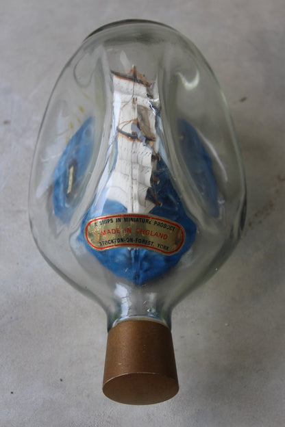 Ship In a Haig Dimple Bottle - Sea Witch - Kernow Furniture