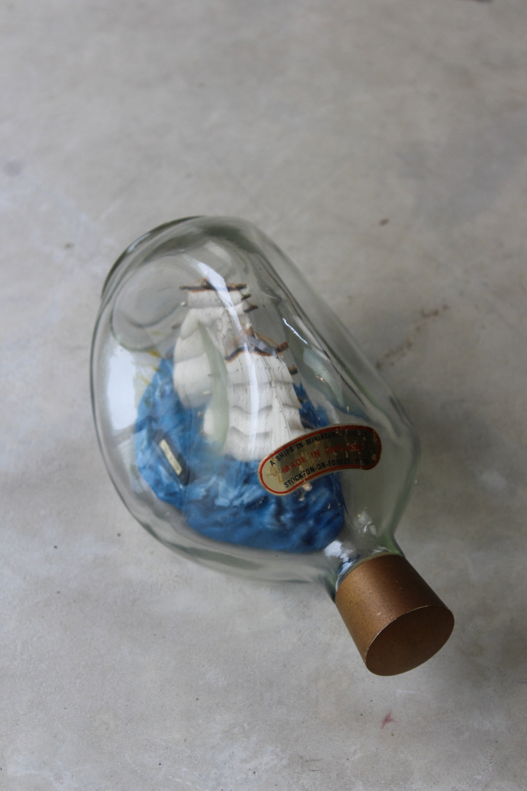 Ship In a Haig Dimple Bottle - Sea Witch - Kernow Furniture