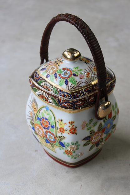 Oriental Floral Tea Caddy - Kernow Furniture