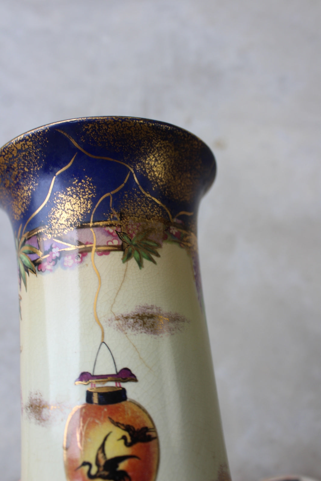 Pair Kirkland & Co Kiralpo Ware Art Nouveau Vase - Kernow Furniture
