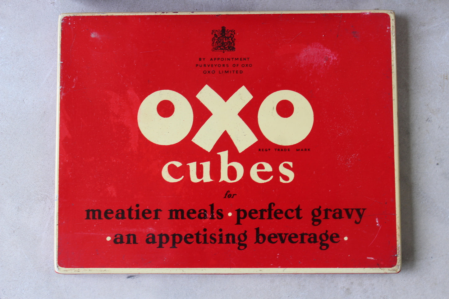 Vintage Oxo Tins - Kernow Furniture