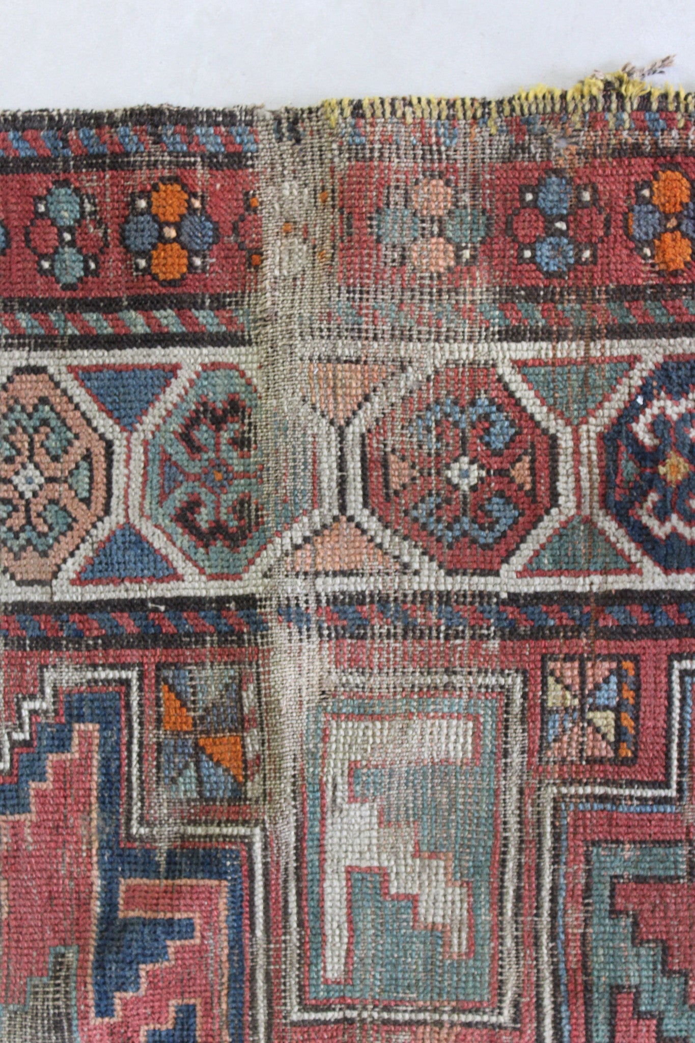 Antique Armenian Garabagh Rug - Kernow Furniture