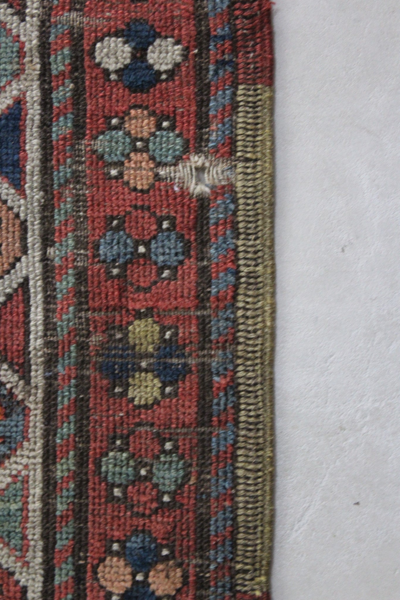 Antique Armenian Garabagh Rug - Kernow Furniture