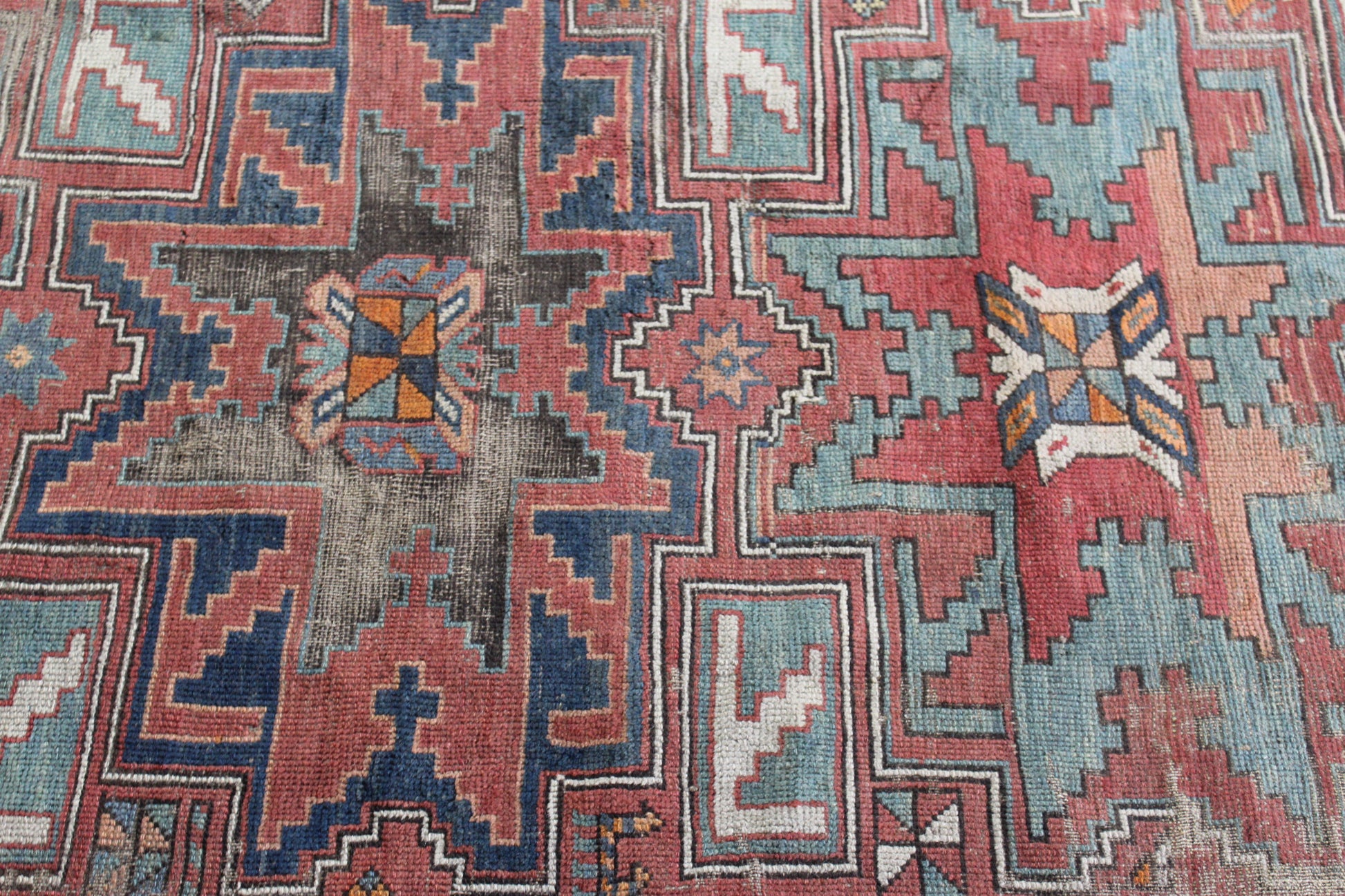 Antique Armenian Garabagh Rug - Kernow Furniture