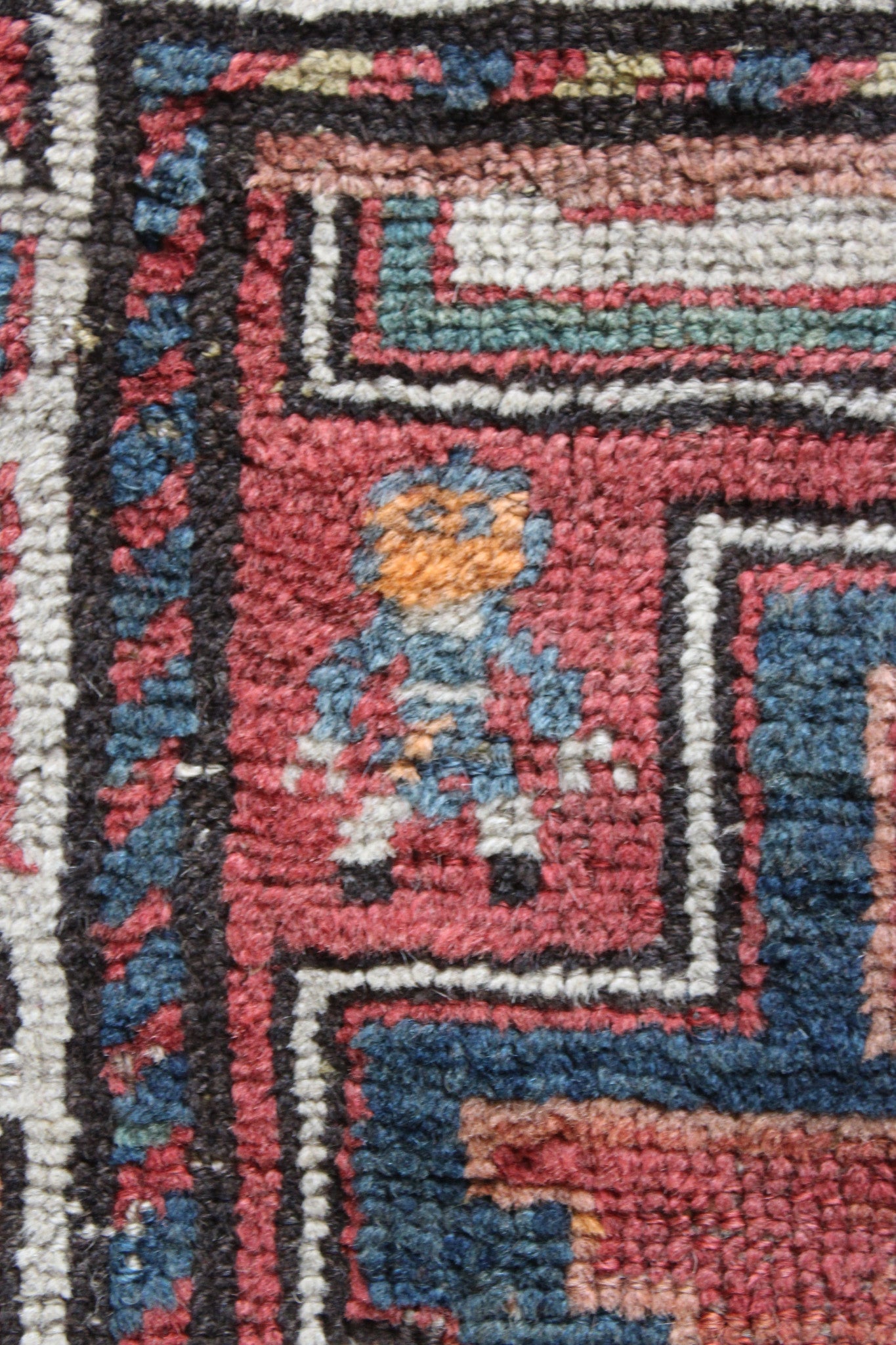 Antique Armenian Garabagh Rug - Kernow Furniture