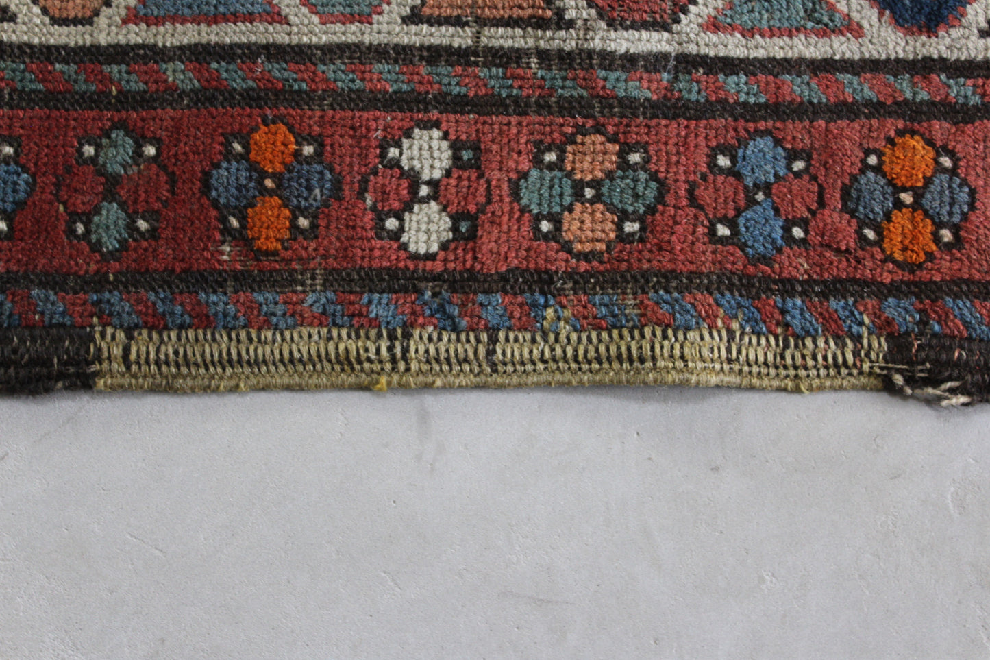 Antique Armenian Garabagh Rug - Kernow Furniture