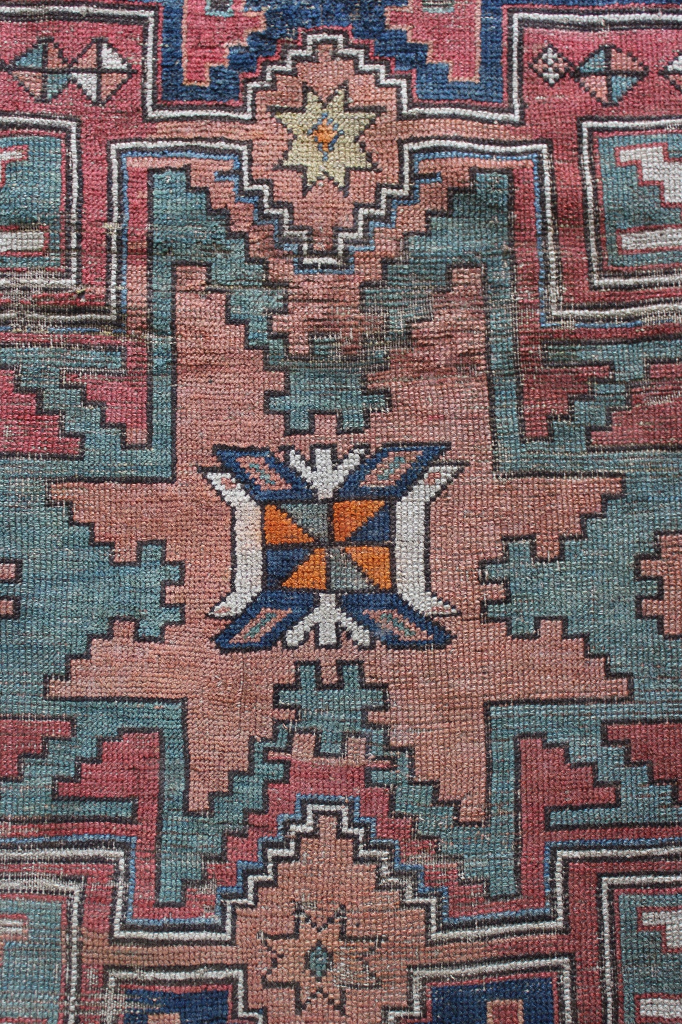 Antique Armenian Garabagh Rug - Kernow Furniture