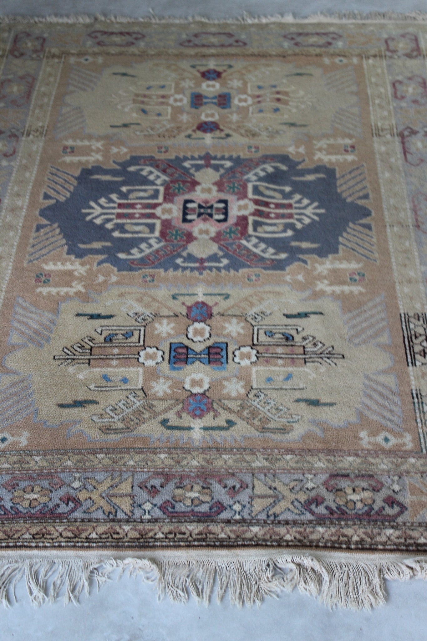 Antique Wool Erivan Rug - Kernow Furniture