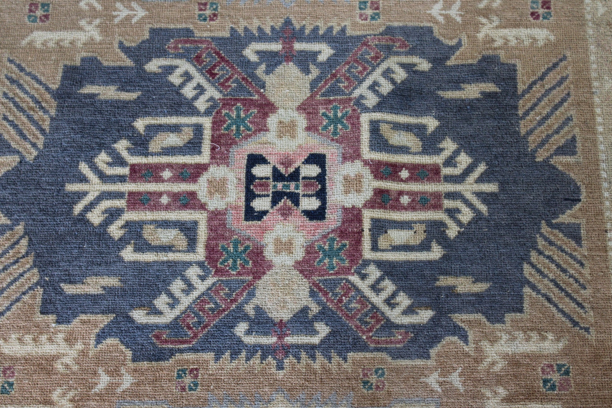 Antique Wool Erivan Rug - Kernow Furniture