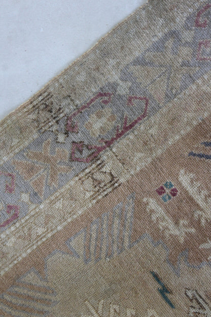 Antique Wool Erivan Rug - Kernow Furniture