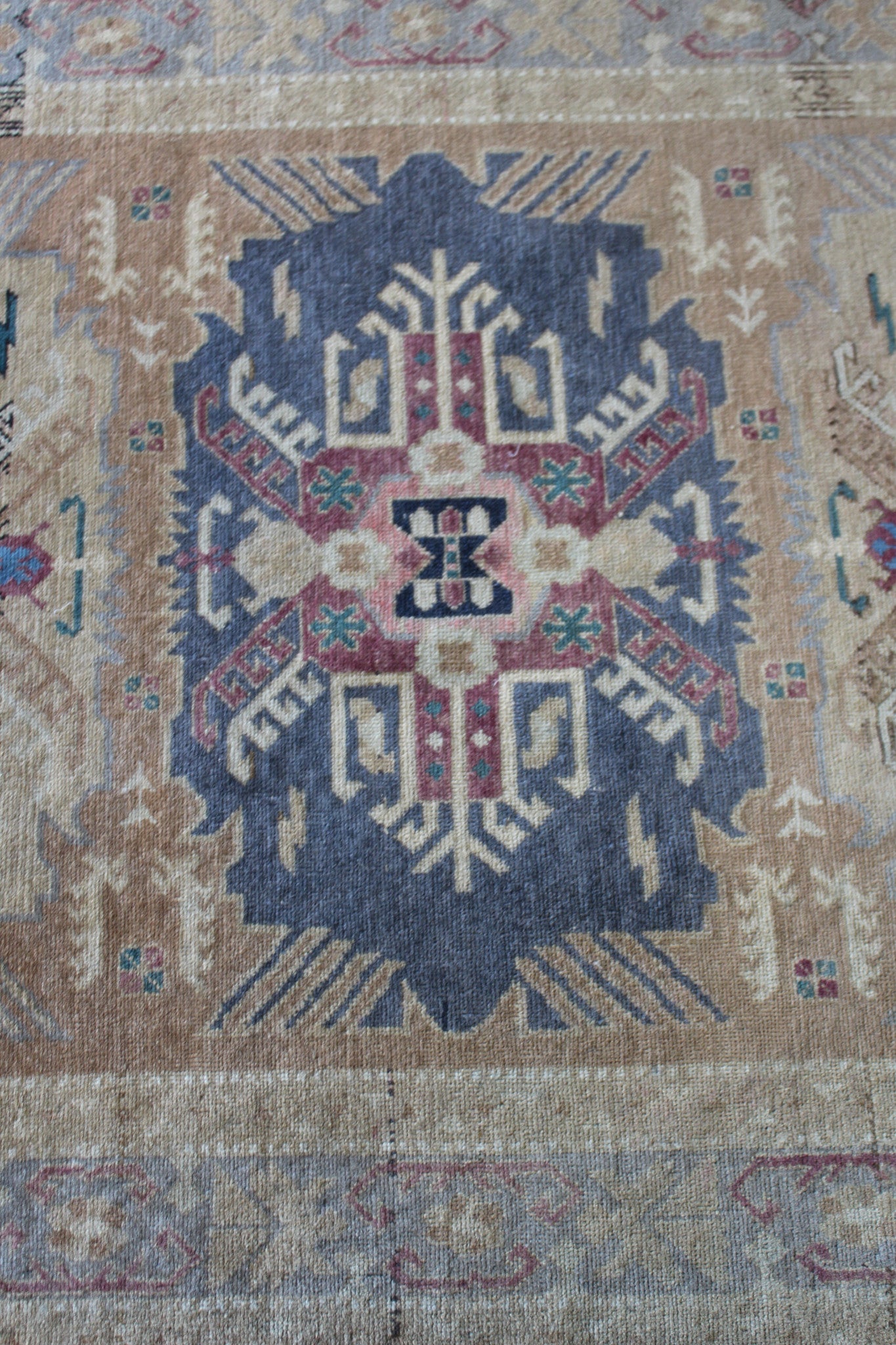 Antique Wool Erivan Rug - Kernow Furniture