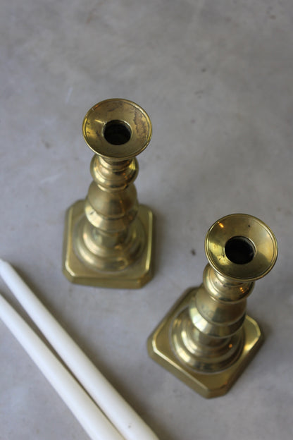 Pair Traditional Style Candlesticks - Kernow Furniture