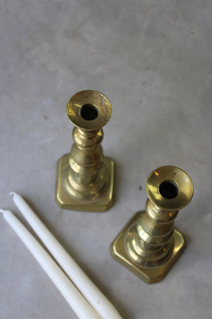 Pair Traditional Style Candlesticks - Kernow Furniture