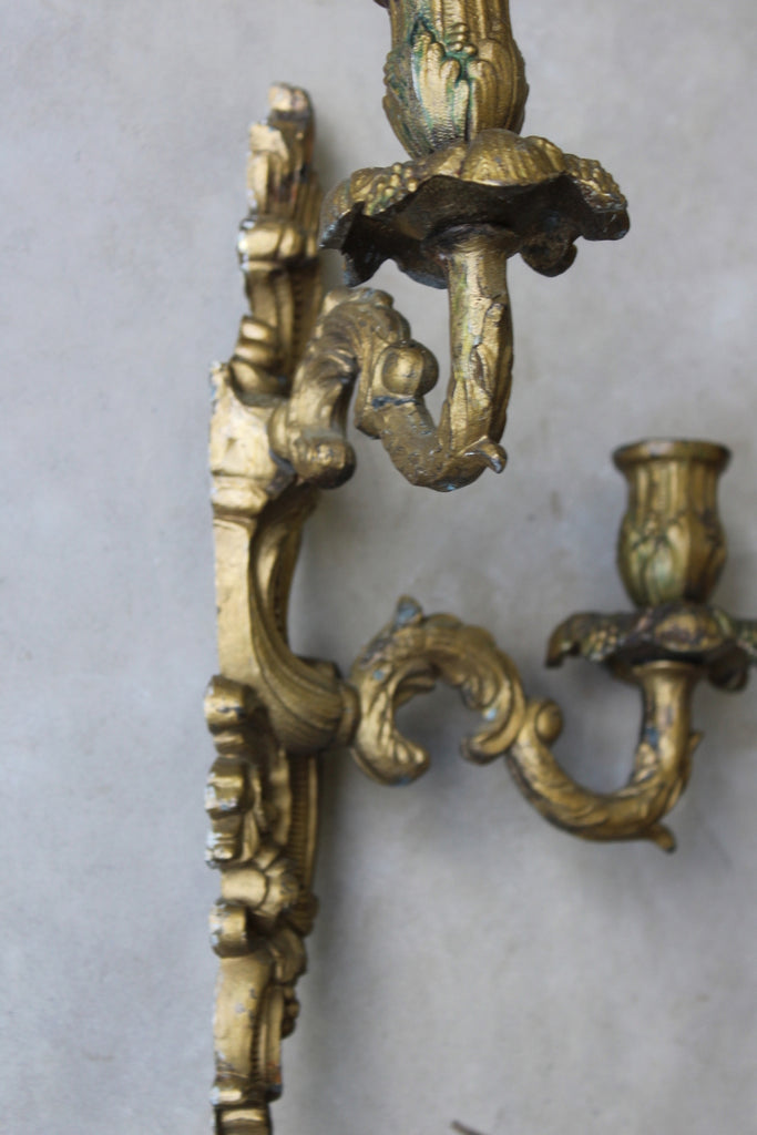 French Candle Wall Sconce - Kernow Furniture