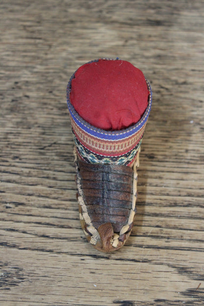 Vintage Moroccan Style Shoe Pin Cushion - Kernow Furniture