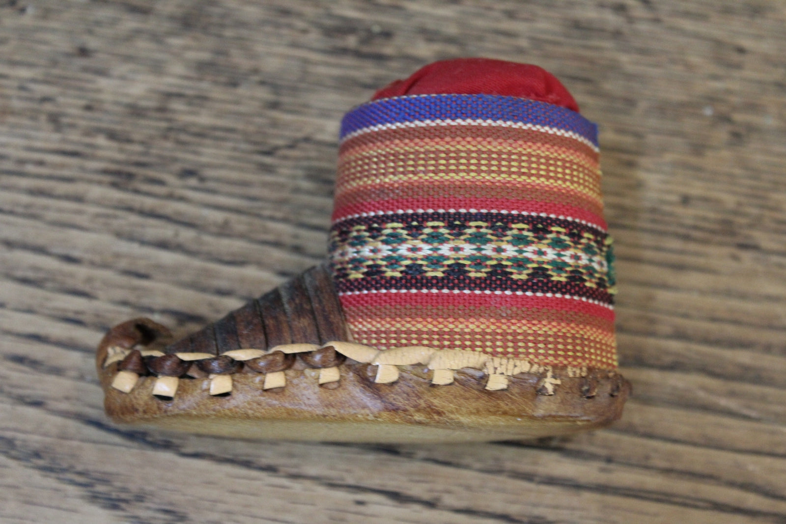 Vintage Moroccan Style Shoe Pin Cushion - Kernow Furniture