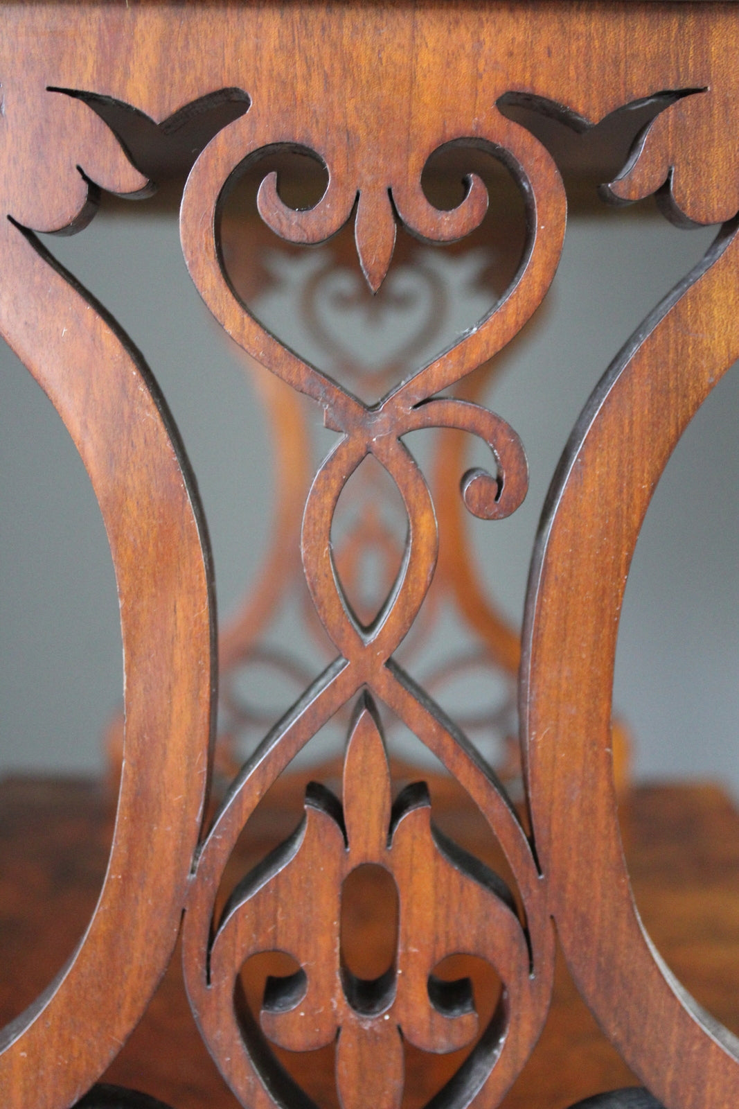 Antique Walnut Whatnot Canterbury - Kernow Furniture