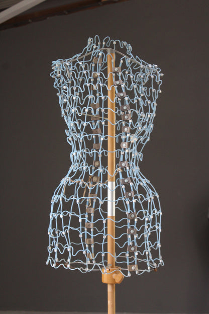Vintage Wire Dress Form - Kernow Furniture