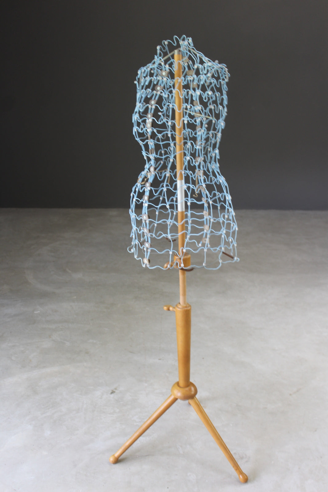 Vintage Wire Dress Form - Kernow Furniture