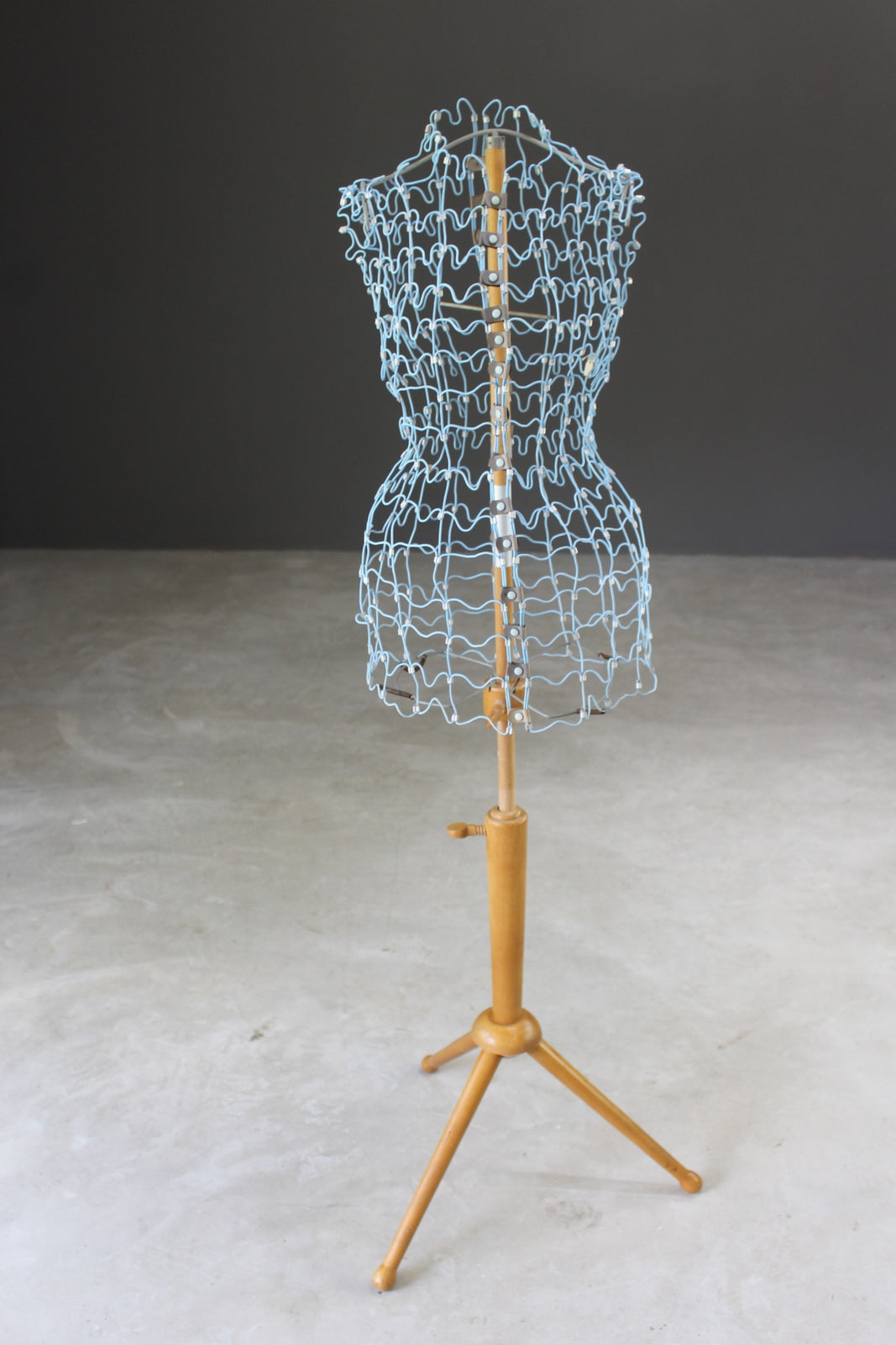 Vintage Wire Dress Form - Kernow Furniture