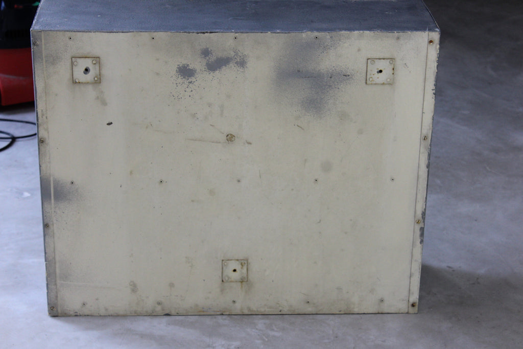 Retro Aluminium Wall Mount Cabinet - Kernow Furniture
