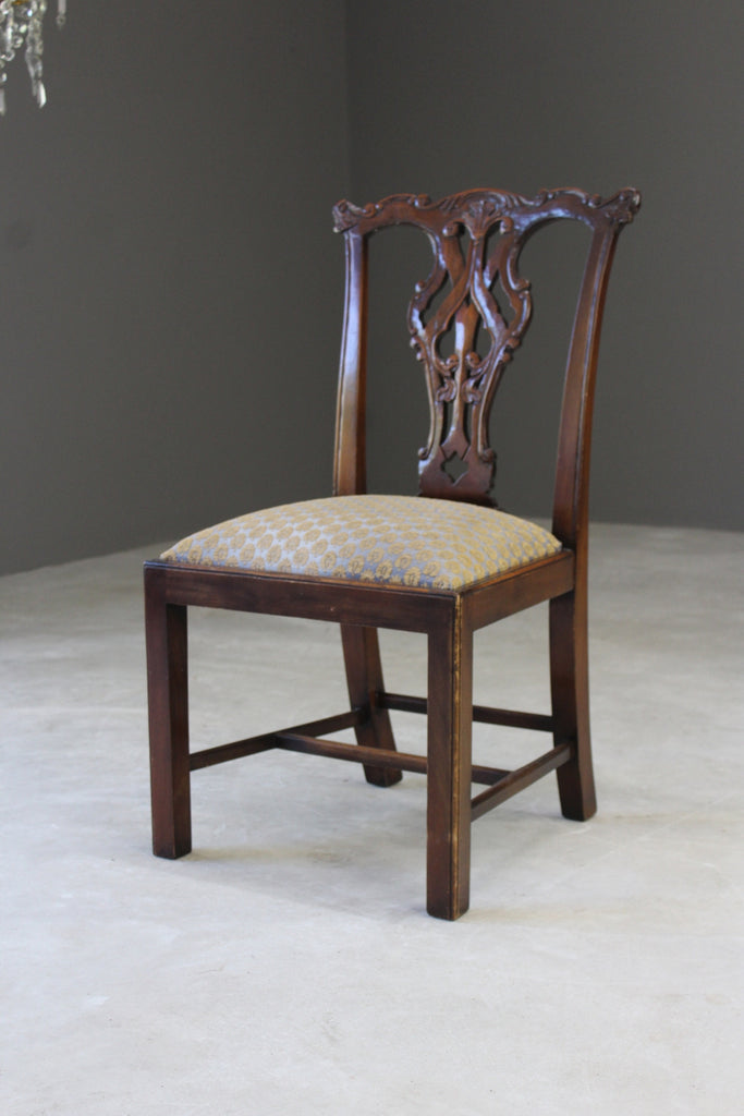 Chippendale Style Single Dining Chair - Kernow Furniture