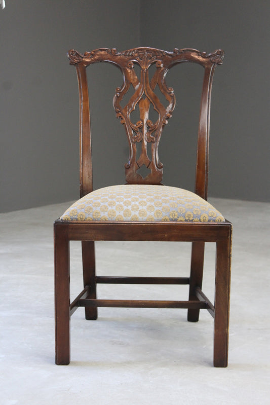 Chippendale Style Single Dining Chair - Kernow Furniture