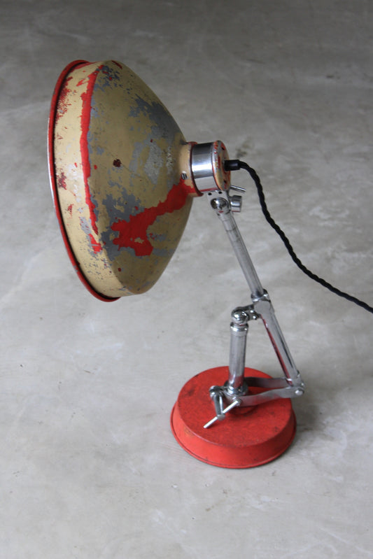 Industrial Aluminium Desk Table Lamp - Kernow Furniture