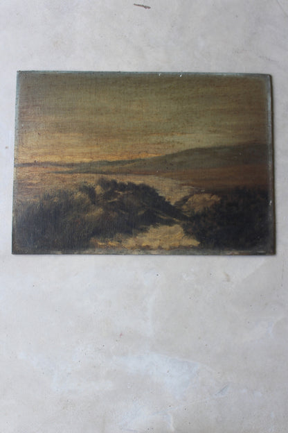 Dark Oil Painting Landscape - Kernow Furniture